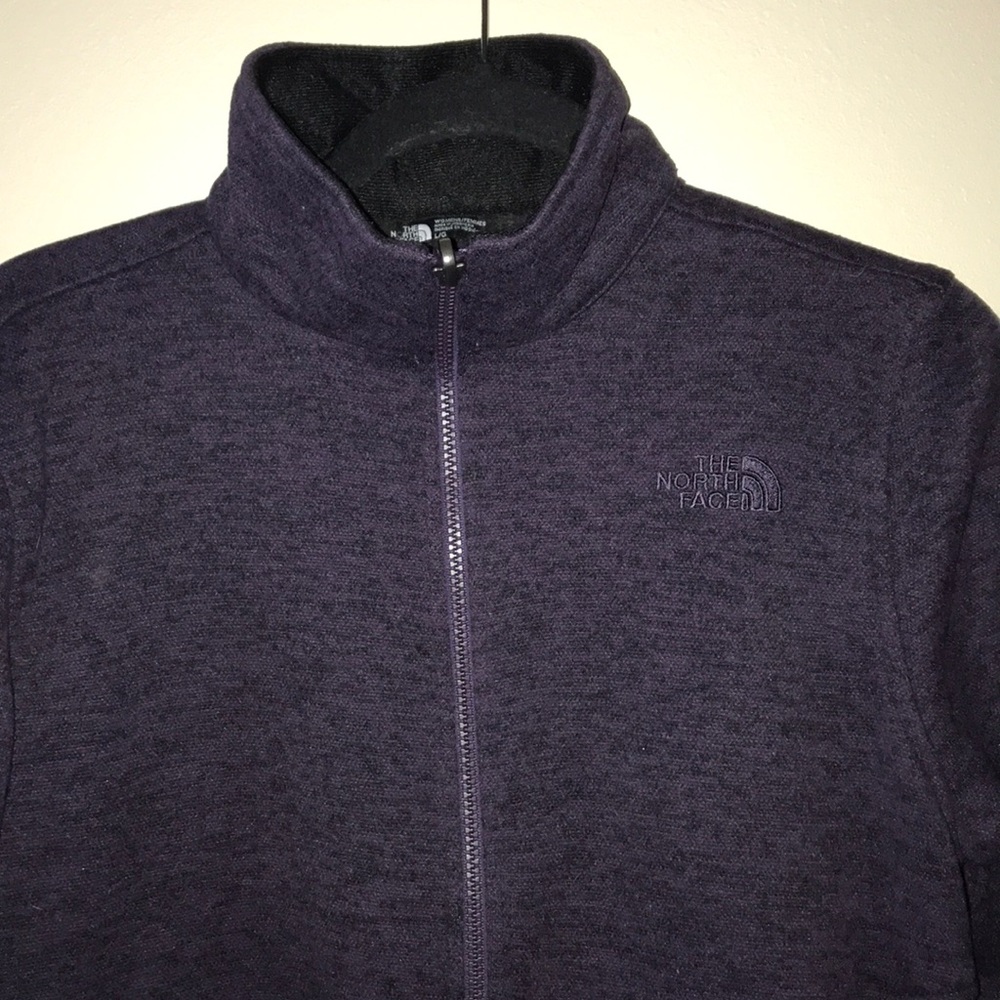 Purple North Face jacket